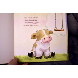 La vaca en su hamaca