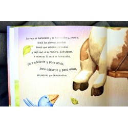 La vaca en su hamaca