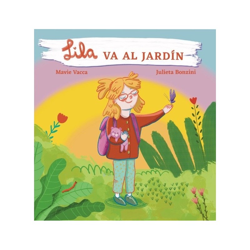 Lila va al jardín